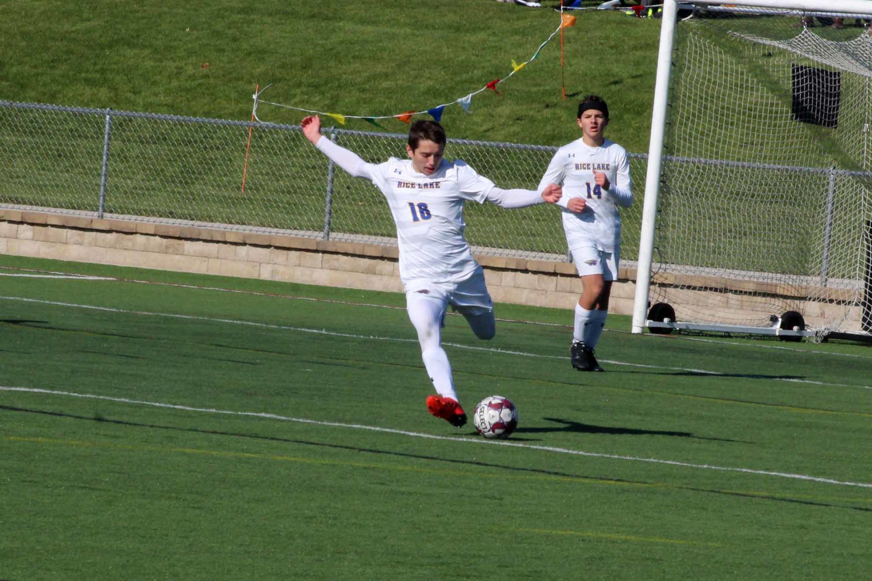 Rice Lake boys soccer vs. Shorewood at Division 3 state tournament 11-5-21